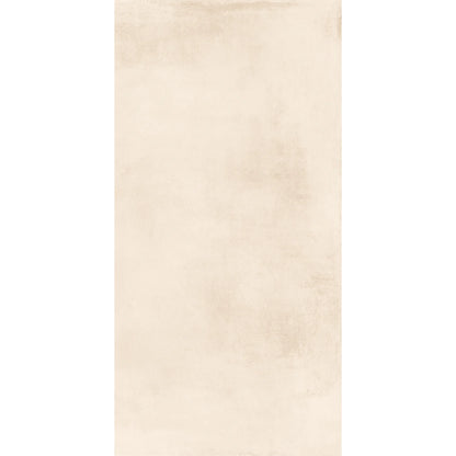 Beige concrete effect tile surface with soft textured finish, Caementum Sabulum