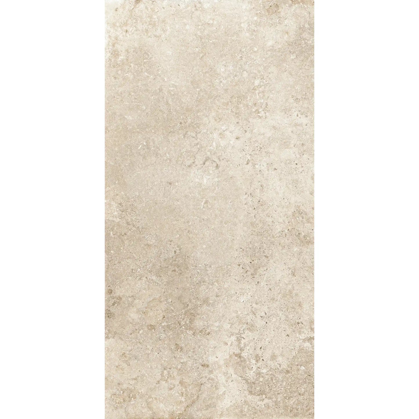 Beige stone effect porcelain tile in rectangular format – Colosseo Panna