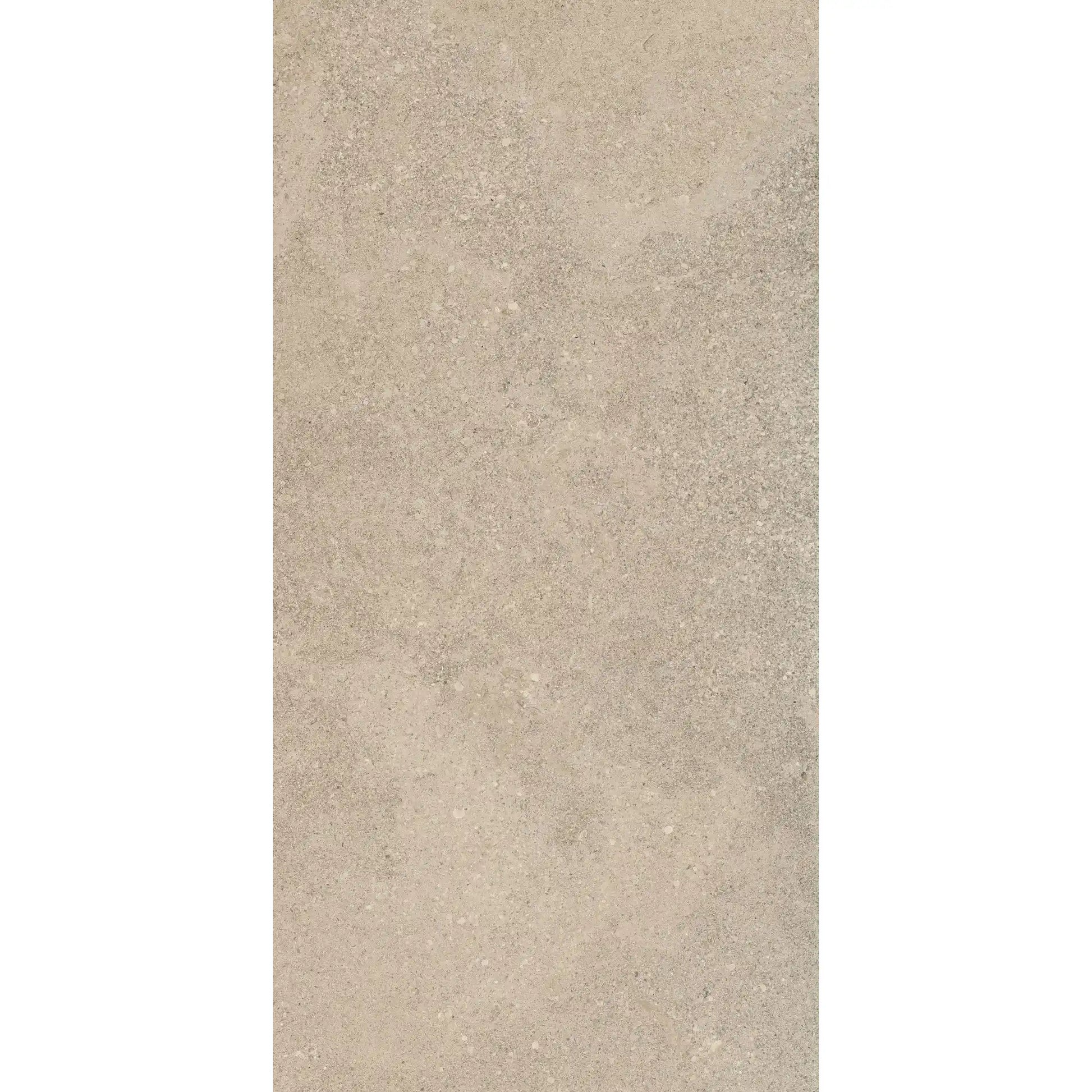Beige stone effect porcelain tile in rectangular format, eterea naturale