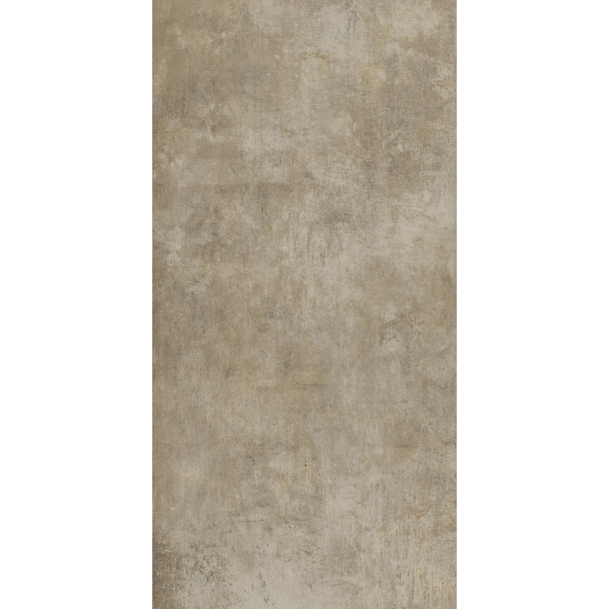 Brown concrete effect rectangular porcelain floor tile, My S'Tile My Camel