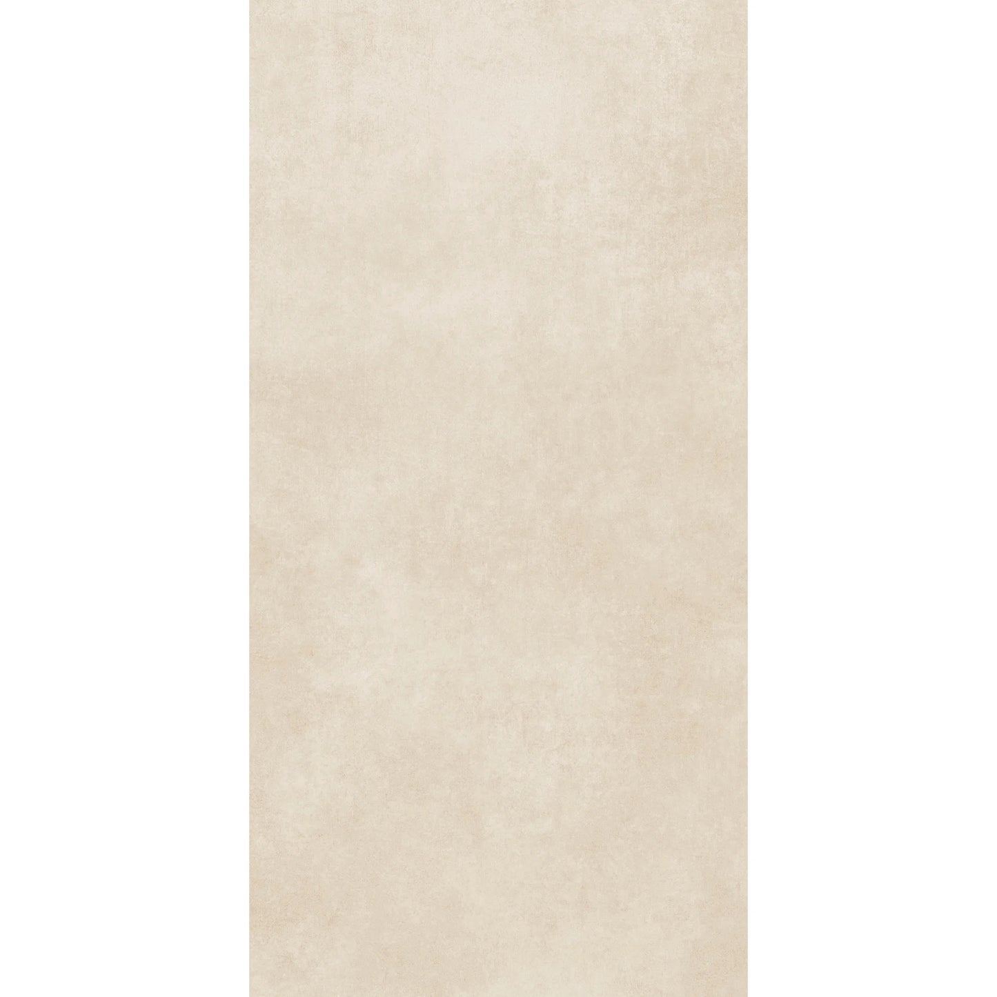 Concrete-effect cream rectangular porcelain tile – magnum cream