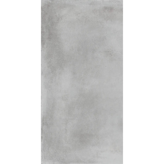 Grey concrete effect porcelain tile Caementum Griseo