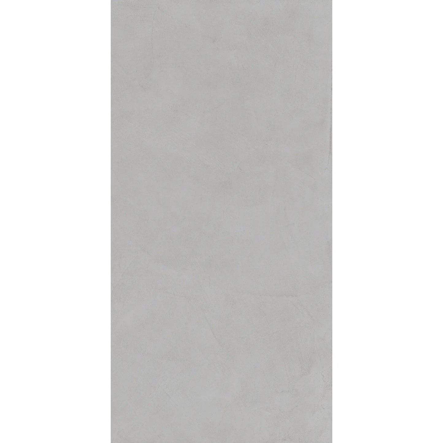 Grey concrete-effect porcelain tile, rectangular format – Le Resine Grigio 1.