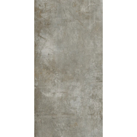 Grey concrete effect rectangular tile, My S'Tile My Grey