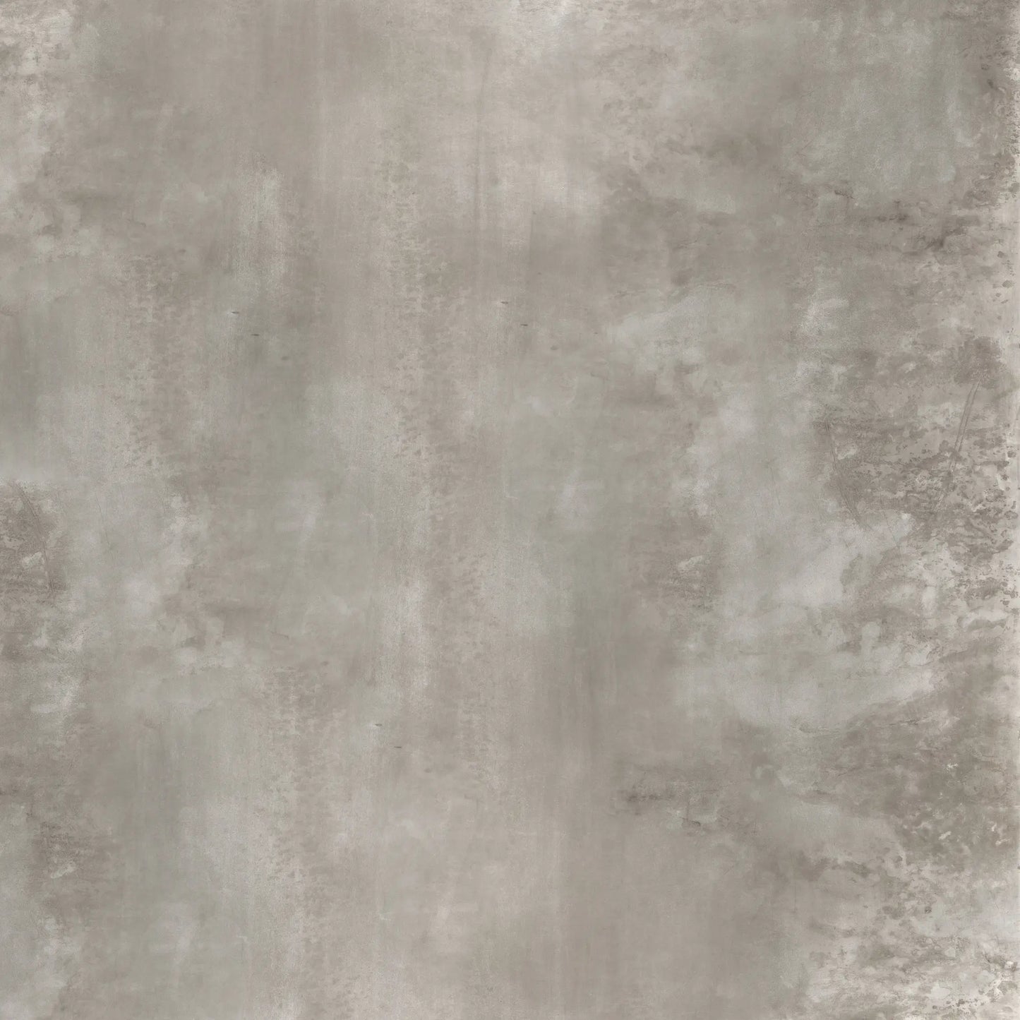 Grey metal effect porcelain tile with contemporary industrial look, Le Leghe Platino