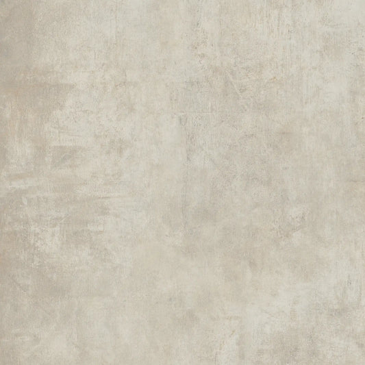 Light beige concrete-look porcelain tile with industrial finish, My S’Tile My Sand
