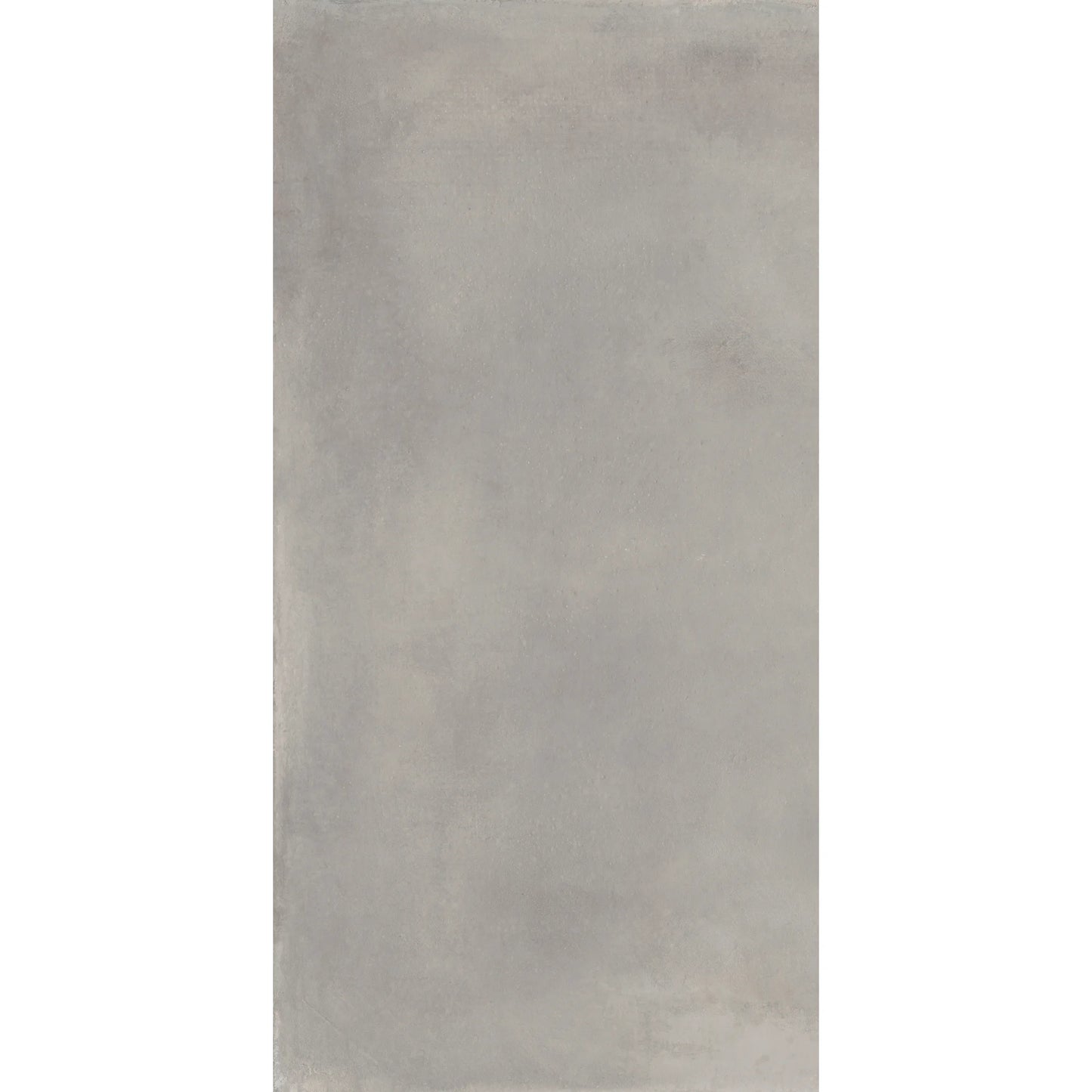 Light grey concrete effect porcelain tile, Caementum Pulvis