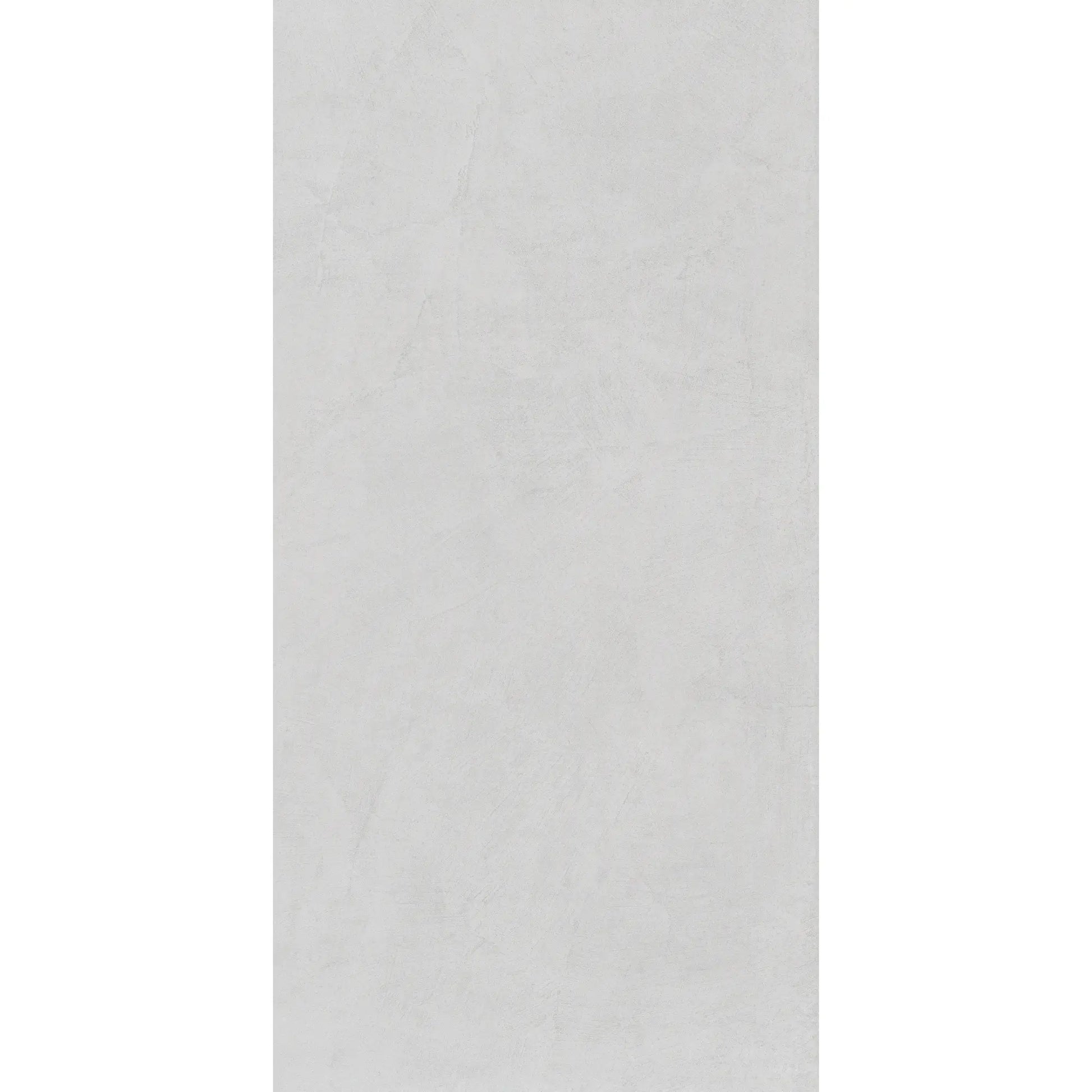 Light grey concrete-effect rectangular porcelain tile for walls and floors, le resine cenere 1.