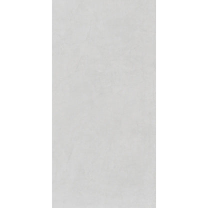Light grey concrete-effect rectangular porcelain tile for walls and floors, le resine cenere 1.