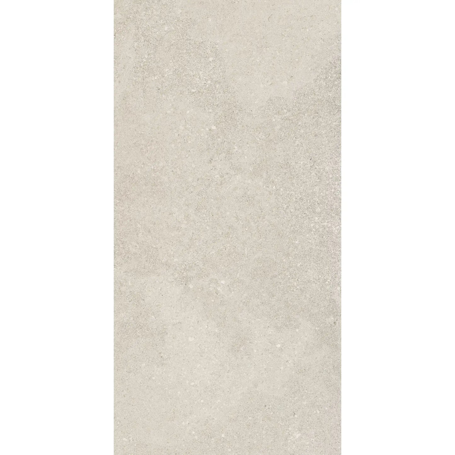 Light grey stone effect porcelain tile in rectangular format, Eterea Perla