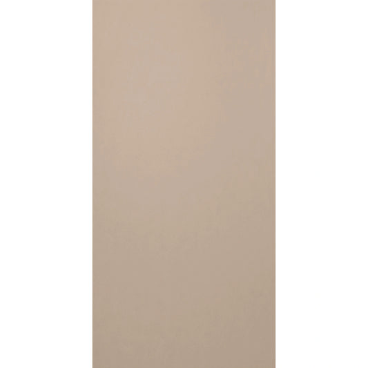 Taupe concrete effect porcelain tile with soft cement texture, Le Resine Nocciola