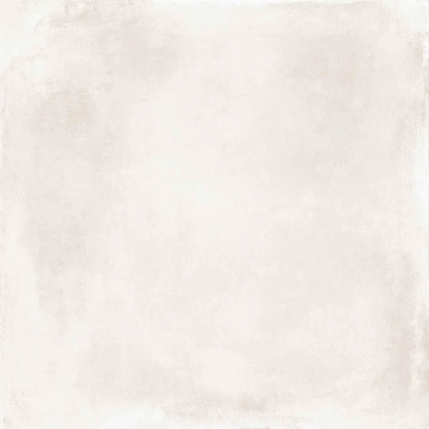 White concrete effect porcelain tile surface with soft cement finish, Caementum Albus