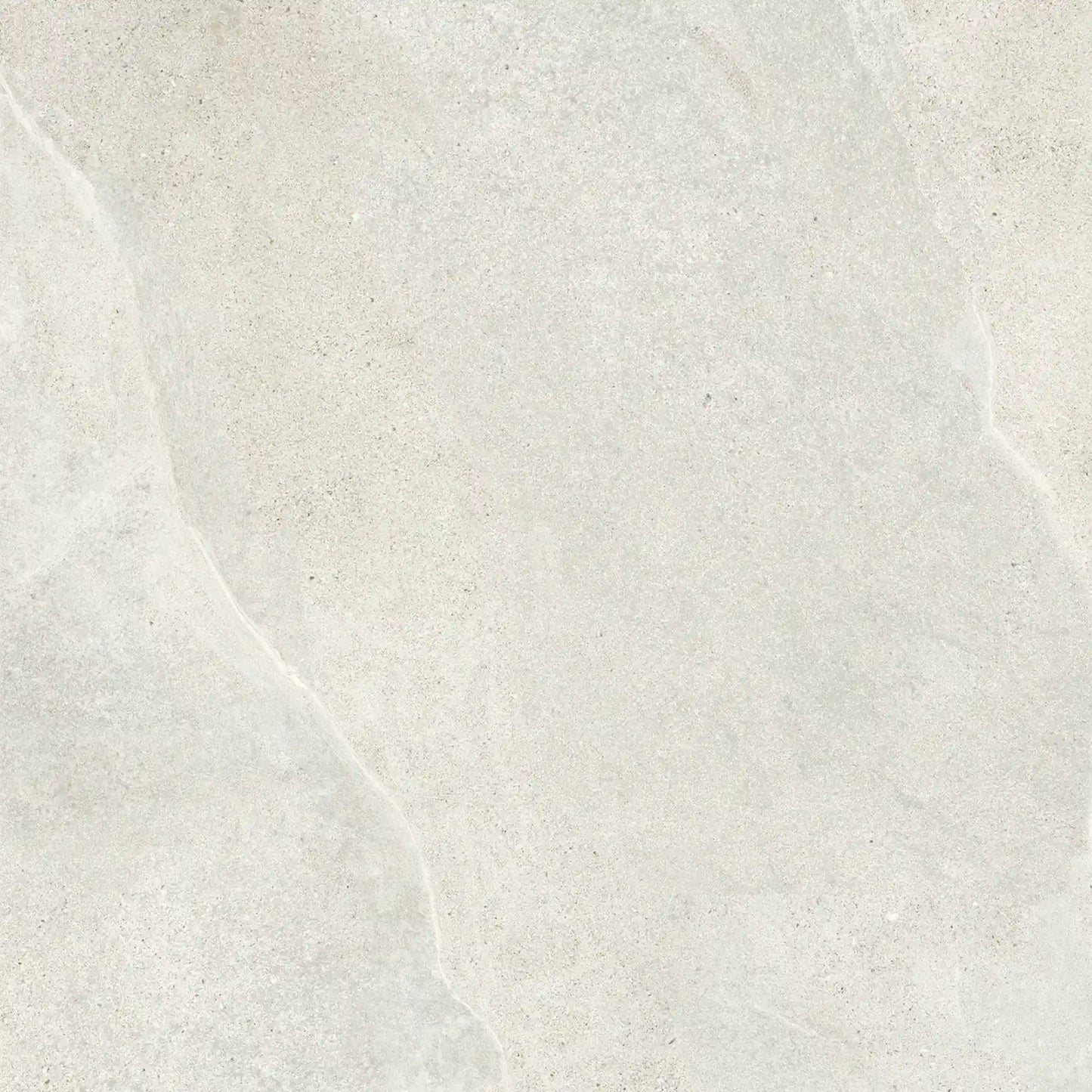 White stone effect porcelain tile – Slash Ivory