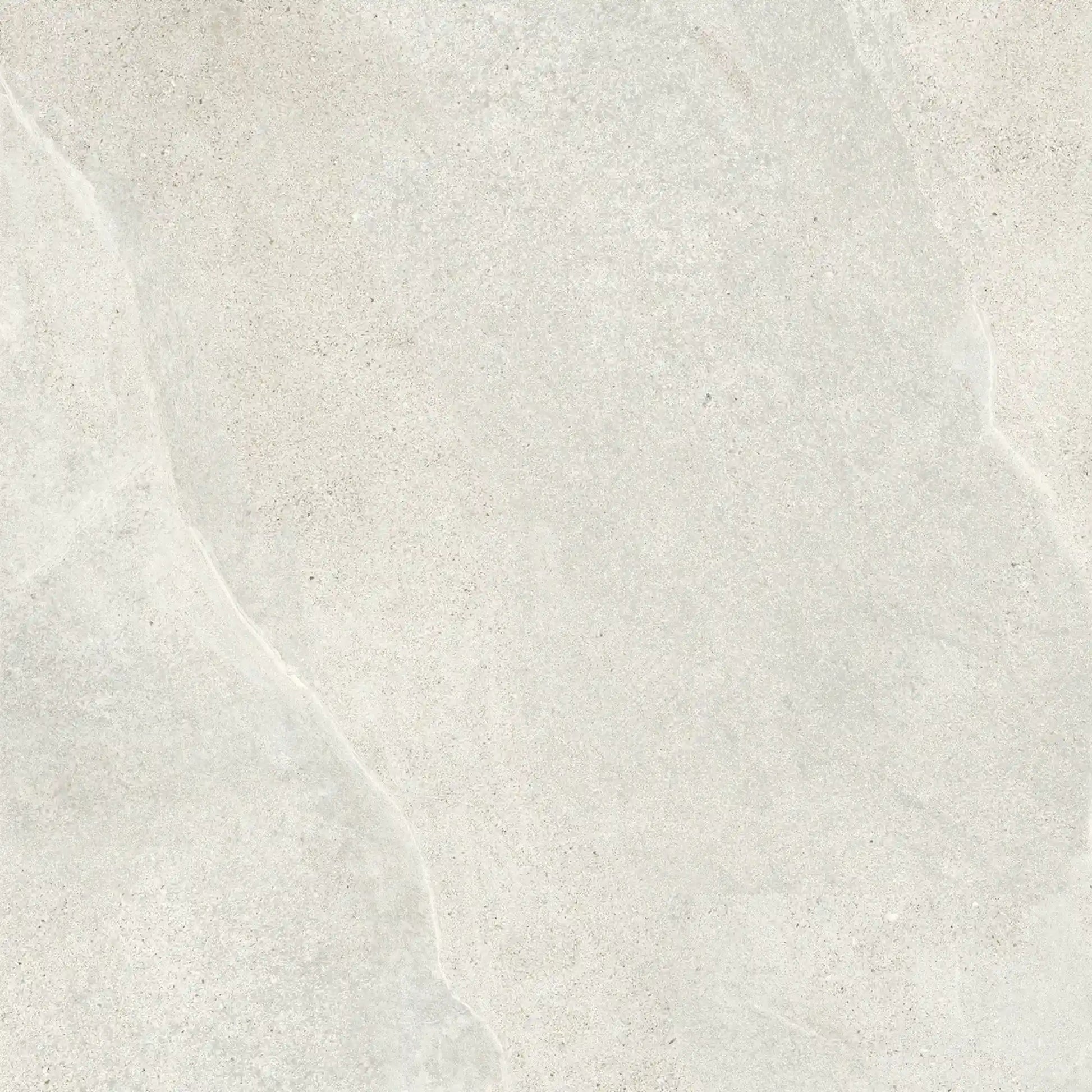 White stone effect porcelain tile – Slash Ivory