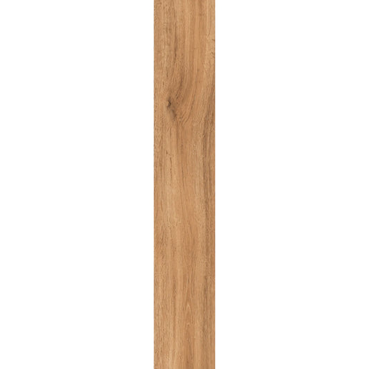 Natural oak wood-effect porcelain tile plank featuring authentic grain and warm natural texture – Firenze Naturale