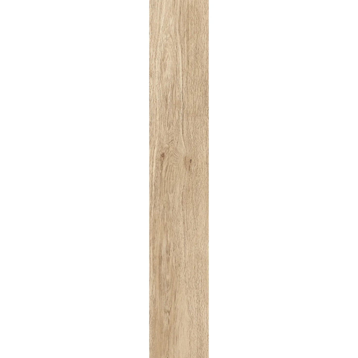 Oak wood-effect porcelain tile plank with realistic wood grain texture - Firenze Rovere