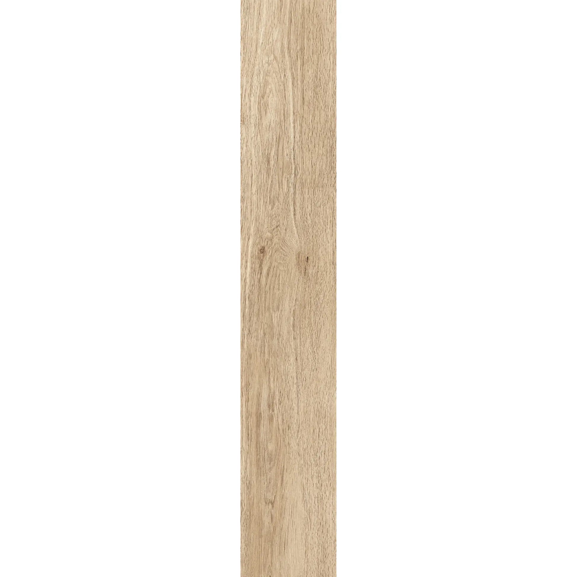 Oak wood-effect porcelain tile plank with realistic wood grain texture - Firenze Rovere