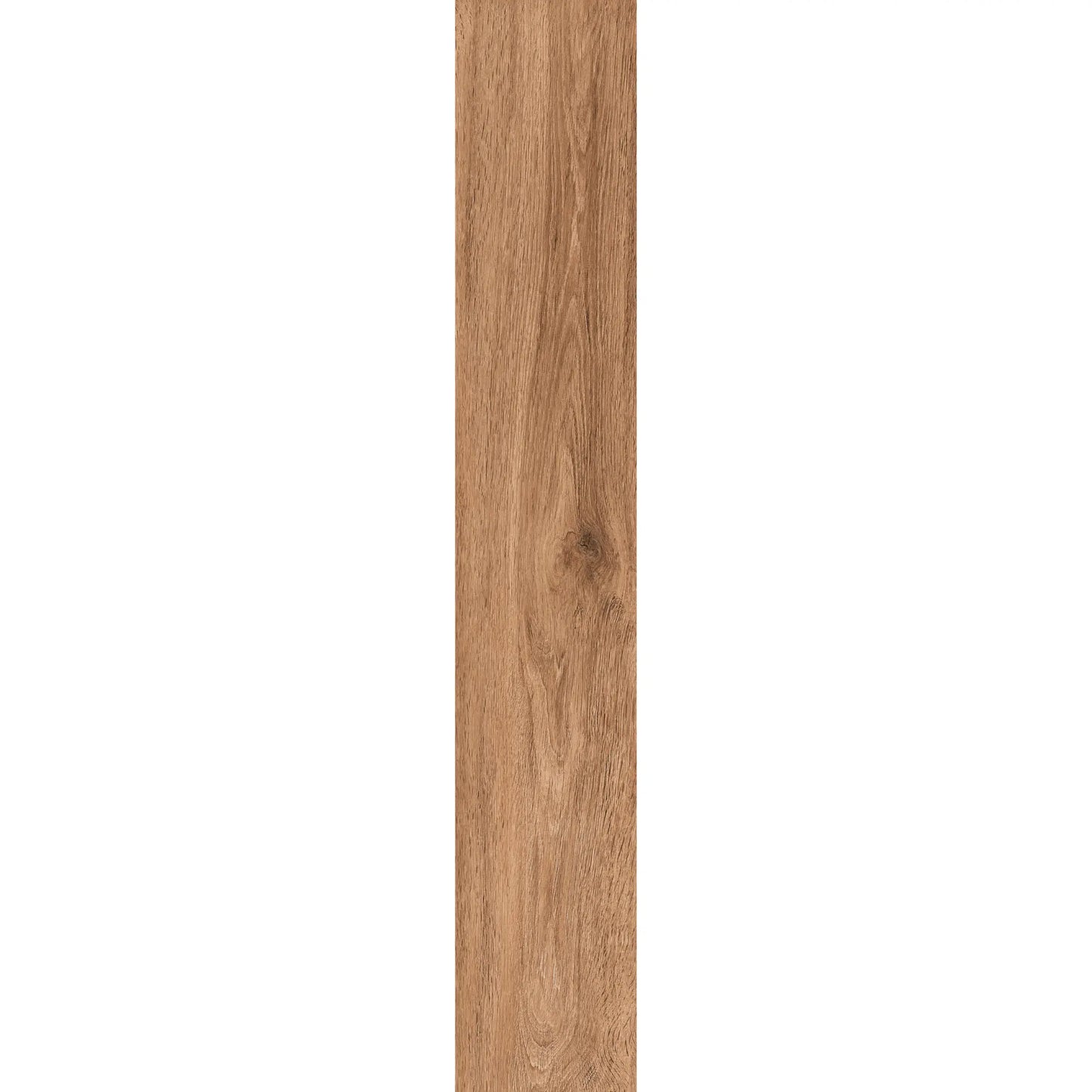 Warm oak wood-effect porcelain tile plank with natural wood grain and rich texture – Firenze Ceraso